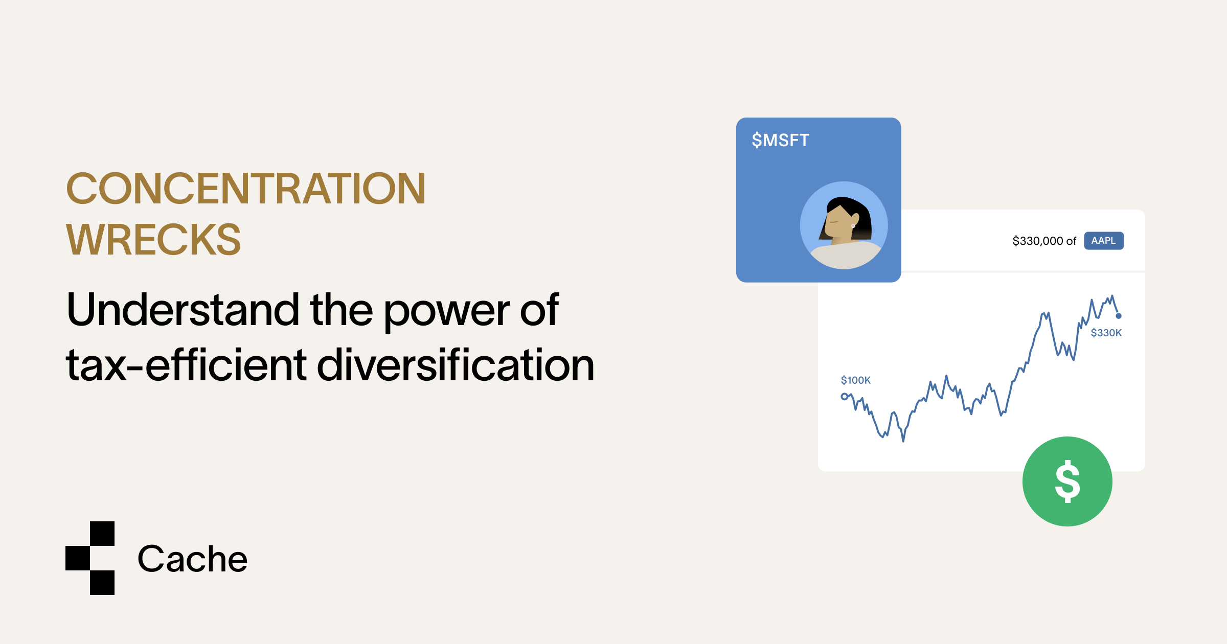 Cache Paye Concentration Wrecks: The Power of Tax-Efficient Diversification | Cache